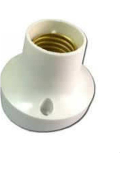 Duvar Duyu E27 Duy Dişli Yan Beyaz Renk Çeşidi