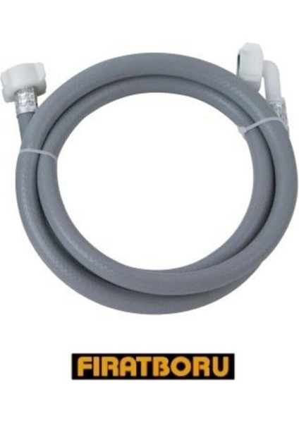 Fırat Çamaşır Bulaşık Makinesi Temiz Su Giriş Hortumu (4 Metre) Tesisat Malzemeleri Tr