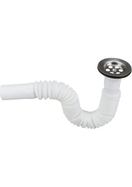 Ubm Körüklü Lavabo Sifonu 32 mm Lavabo Gider Borusu Tesisat Malzemeleri