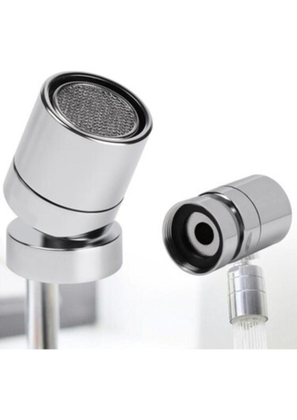 Filtreli Batarya Ucu Oynar Başlıklı Tasarruflu Iç Dişli Perlatör Batarya Borusu