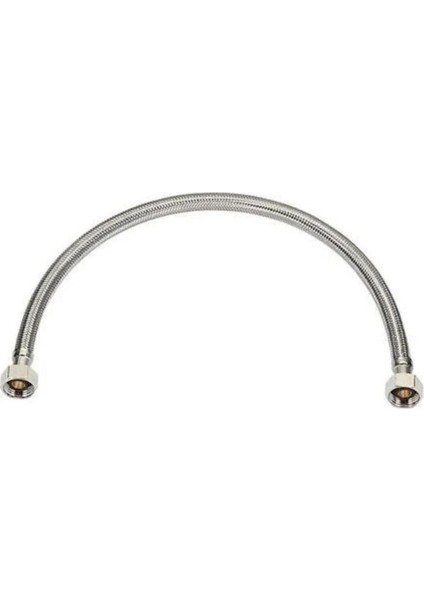 Çelik Flex Bağlantı Hortumu 3/8-3/8 70 cm 1 Adet 2 Yıl