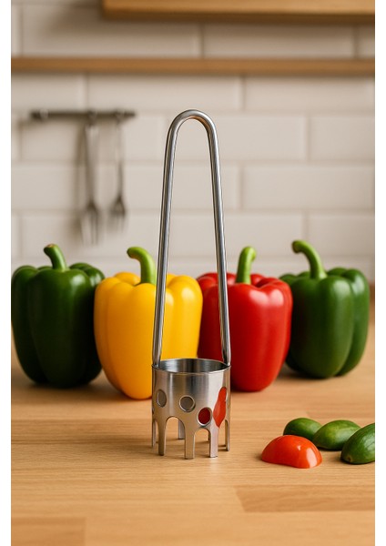 🫑 Paslanmaz Çelik Biber & Patlıcan Oyacağı – Ergonomik, Dayanıklı ve Pratik Mutfak Yardımcısı 🍆✨ fırsatları
