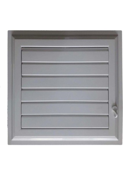 Menfez Banyo Wc Panjur Plastik Beyaz 35×35