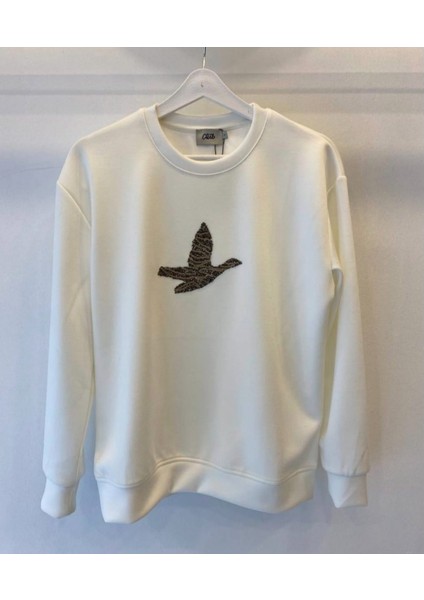 Beyaz Sweatshirt