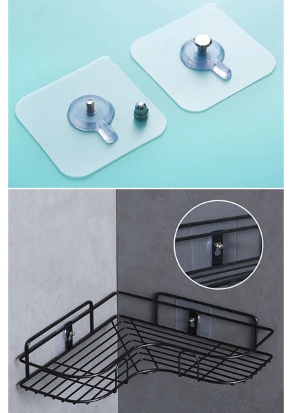 ® 10 Adet Süper Güçlü Çerçeve Askısı Vidalı Tırnak Kanca Yapışkanlı Mutfak Banyo Raf Tutucu modelleri