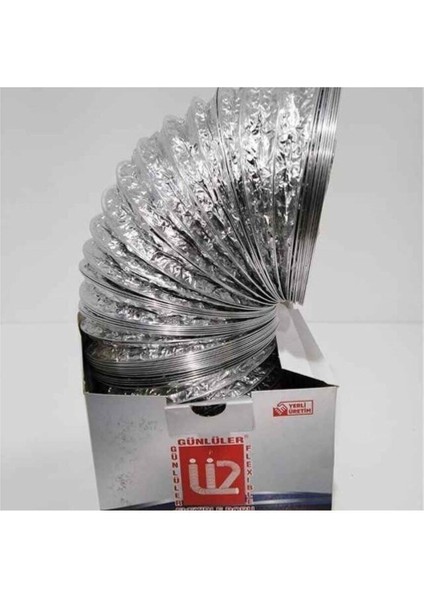 Aspiratör Borusu 127 mm 2 mt Gider Borusu modelleri