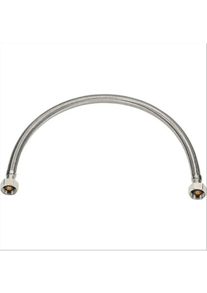 1/2 1/2 Spiral Çelik Bağlantı Hortumu 70CM Uzunluk Flex Rekorlu Hortum 70 cm Tesisat Malzemeleri