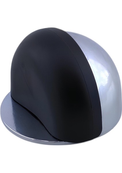 Yarımay Kapı Stoperi Tamponu Vidalı Metal Ağır Kapı Stopu Hızlı Durdurucu Tutucu Krom Gümüş 1 Adet T fırsatları