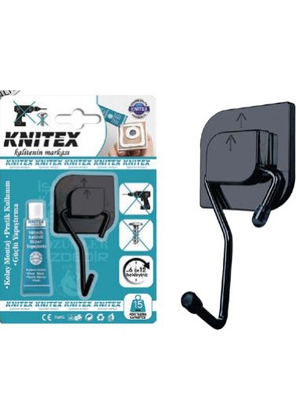 Yapışkanlı Havlu Banyo Duvar Mutfak Kafe Restoran Lokanta Eldiven Askısı 1 Adet Siyah fiyatları