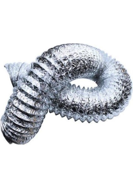 Çelik Telli Körüklü Aspiratör Borusu 10 M 127 mm