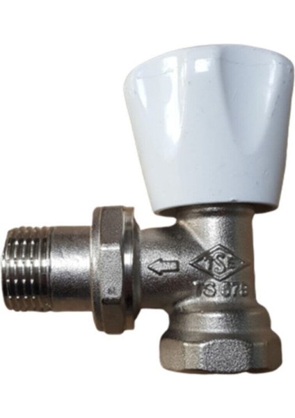 Hafif Tip Köşe Radytör Vanası Tesisat Malzemeleri