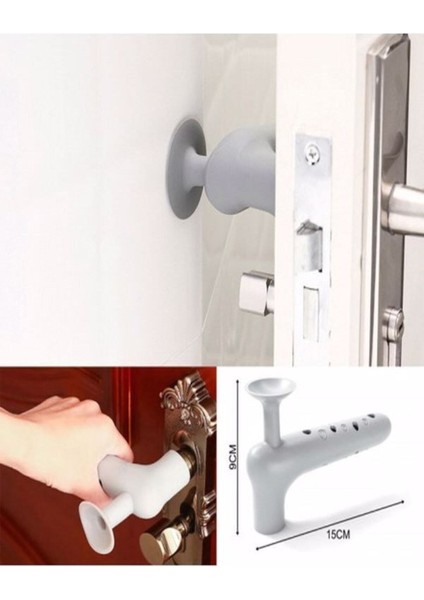 Silikon Duvar Koruyucu Kapı Stoperi Çok Amaçlı Koruyucu 2 Adet Çarpma Önleyici Stoper 2 Adet Birden fiyatları