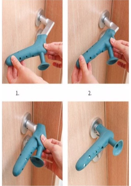 Silikon Duvar Koruyucu Kapı Stoperi Çok Amaçlı Koruyucu 2 Adet Çarpma Önleyici Stoper 2 Adet Birden modelleri