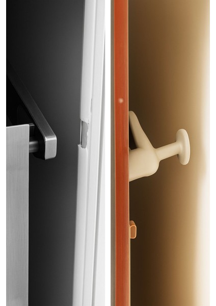 Çarpışma Önleyici Silikon Duvar Koruyucu Kapı Stoperi Gri Cn modelleri