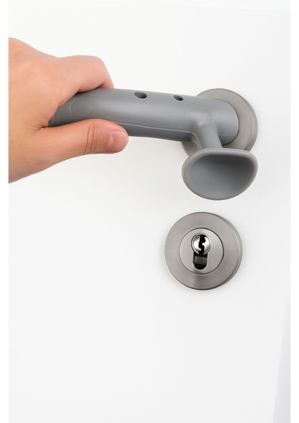 Çarpışma Önleyici Silikon Duvar Koruyucu Kapı Stoperi Gri Cn fırsatları