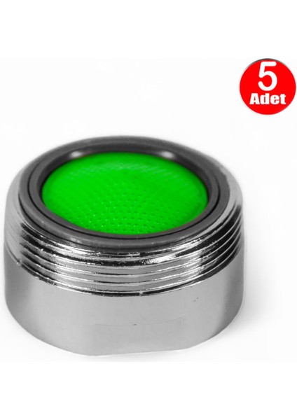 Perlatör Süzgeç Mix Lavabo Banyo Batarya Filtre Musluk Ucu - 5 Adet Musluk Filtresi 2 Yıl Tr