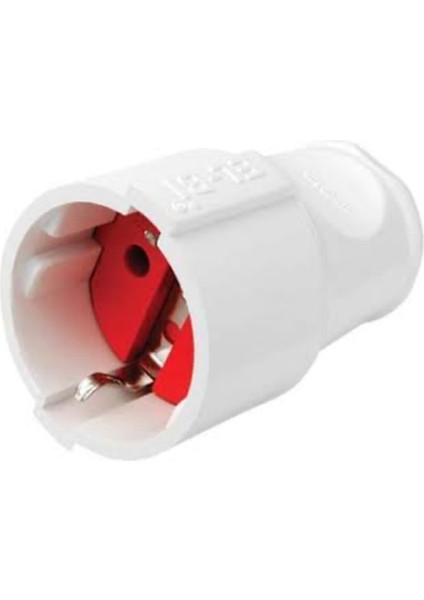 Monoblok Topraklı Dişi Fiş