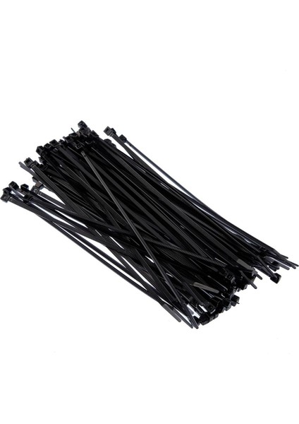 Kablo Bağı Cırt Kelepçe 140 mm x 2.5 mm Siyah 100 Adet fiyatları