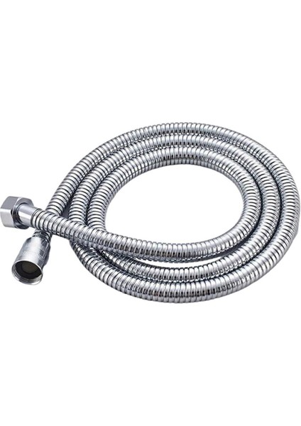 360 Dereceli Dönerli Banyo Duş Hortumu Banyo Spiral Hortumu Krom Duş Hortumu Gri Krom Kaplama modelleri