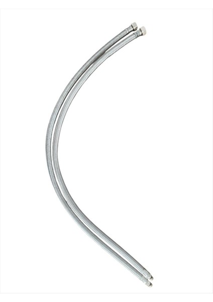 Batarya Flex Hortum 3/8-M10 70 cm Kısa Uç (2ADET) Tesisat Malzemeleri