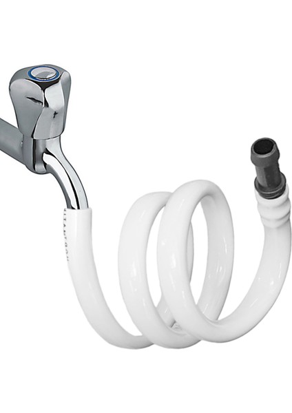 Toplanan Hortum Matik Hijyenik Wc Tuvalet Taharet Musluk Ucu Spiral Hortumu 2 Yıl