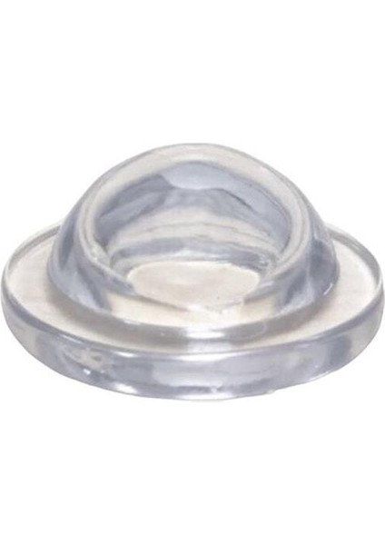 Yapışkanlı Kapı Kolu Stoperi Silikonlu Şeffaf Kapı Duvar Tamponu