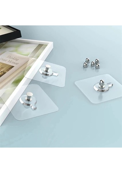 Dayanıklı Malzeme Şık Tasarım Bant Askı Kanca Ultra Güçlü Vantuzlu Askı 4 Adet Gri Askı Seti Tr modelleri