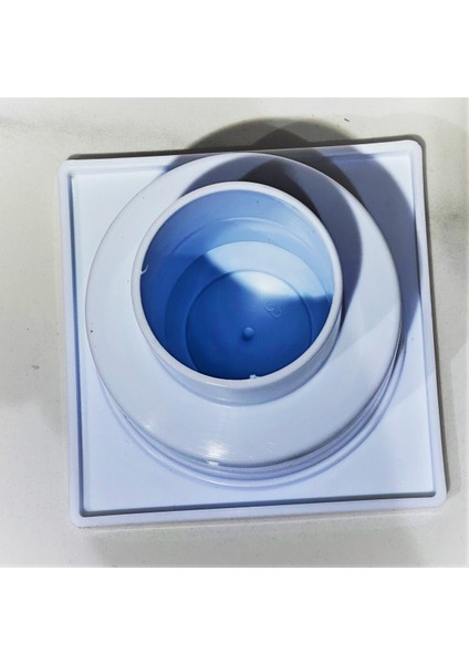 Banyo Yer Süzgeci Plastik Yer Sifonu 10X10 cm Alttan Çıkışlı Banyo Gider Izgarası Tesisat Malzemeler modelleri
