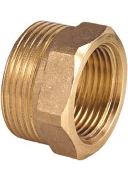 Pirinç Sarı Redüksiyon 1/2-3/8 Tesisat Malzemeleri