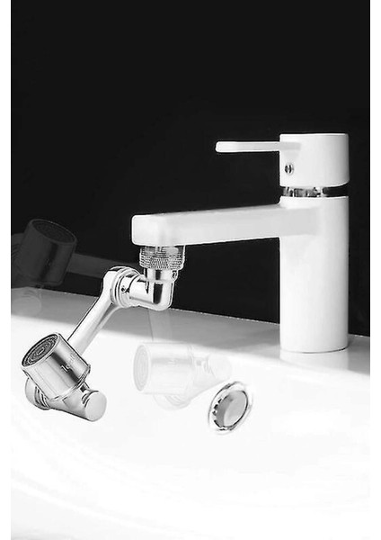 Musluk Ucu Aparat Filtre Krom Kaplamalı Batarya Uzatıcı Mafsallı LB002 Tesisat Malzemeleri fırsatları