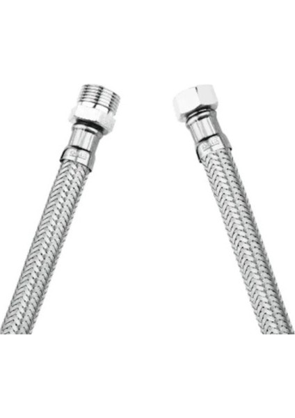 1/2 Erkek - 1/2 Dişi Çelik Flex Bağlantı Hortum 70 cm fiyatları