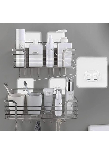 10 Adet Süper Güçlü Yapışkanlı Banyo Askısı Yedek Sticker Raf Tutucu Askı Kanca Çok Renkli Tr fırsatları