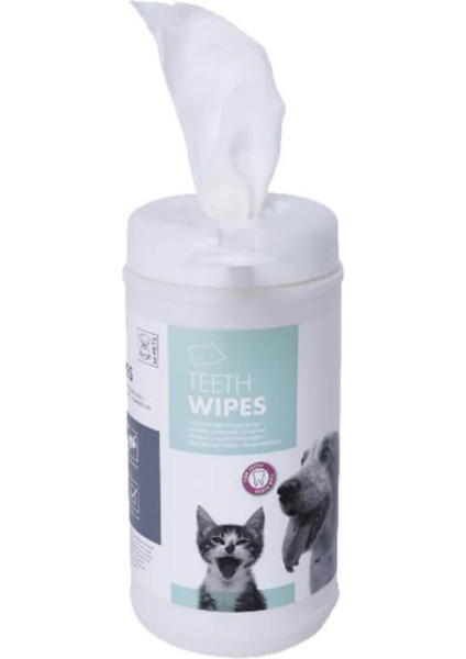 Kedi Köpek Diş Temizleme Mendili 40 Adet