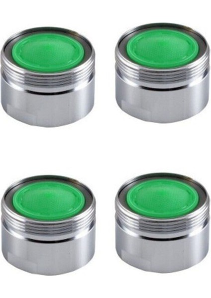 Perlatör Su Tasarruflu Kartuş Dış Dişli Batarya Musluk Ucu 4 Lü Duş Seti Deri