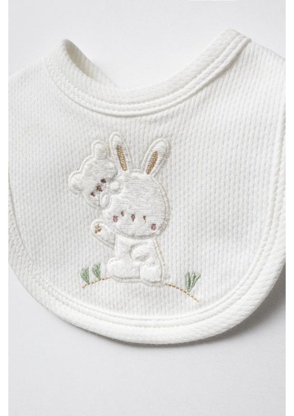 %100 Pamuk Sevimli Tavşan Desenli 5 Parça Yenidoğan Hastane Çıkışı Zıbın Seti BBTF.EKR.20129 modelleri