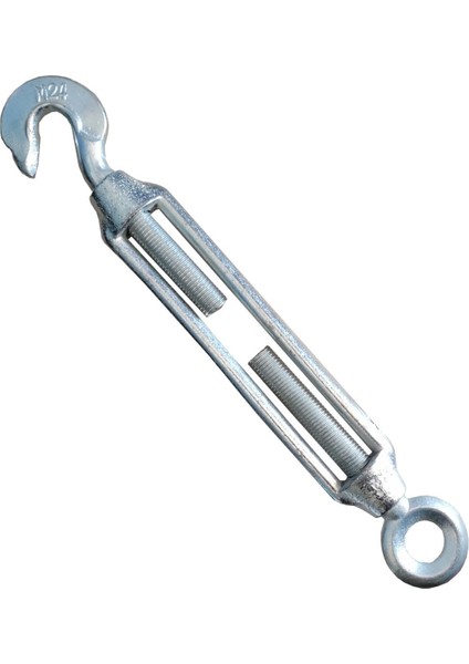 Gerdirme Kancası Galvanizli Kanca Yük Halat Gergisi M6