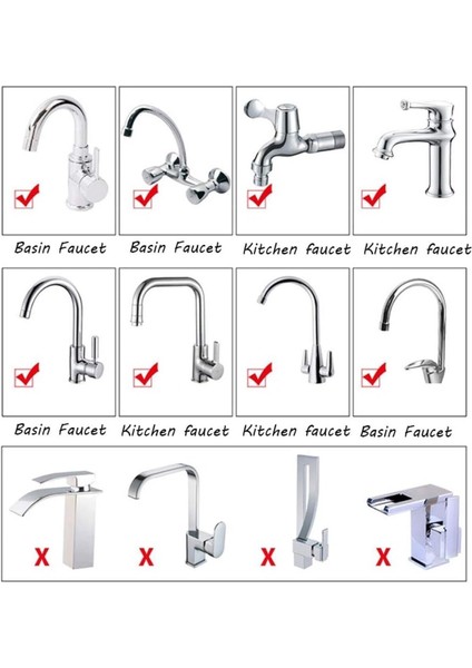 5 Kat Arıtma Musluk Başlığı Filtresi Su Tasarrufu Mutfak Bataryası Fıskiye Aktif Karbon Filtrasyon 2 fırsatları