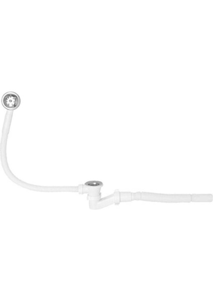 91105 Küvet Troplemi Körüklü 50 mm Lavabo Sifonu - Tr