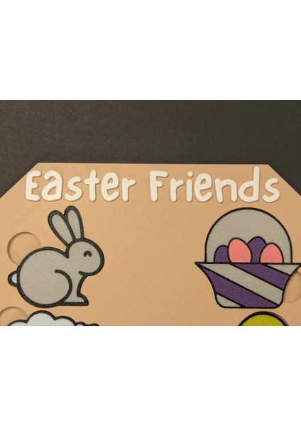 Paskalya Arkadaşları Bulmaca