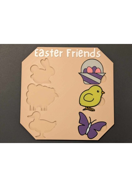 Paskalya Arkadaşları Bulmaca