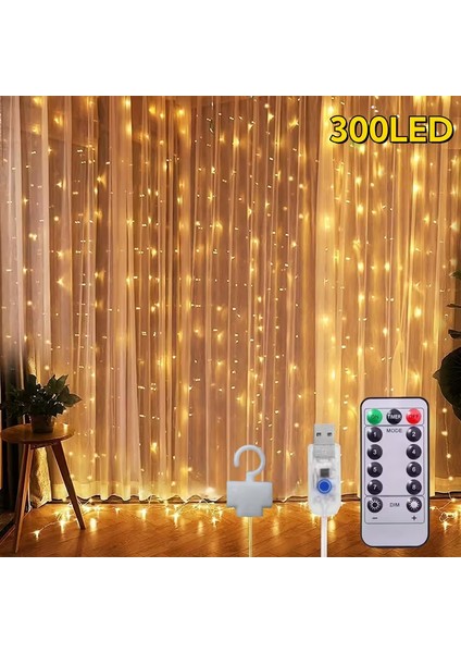 Perde LED 3x3 Metre