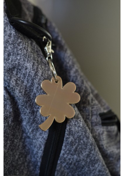 Shamrock (Dört Yaprak Yonca) Sırt Çantası/anahtarlık (Özelleştirilebilir Tasarım) fiyatları