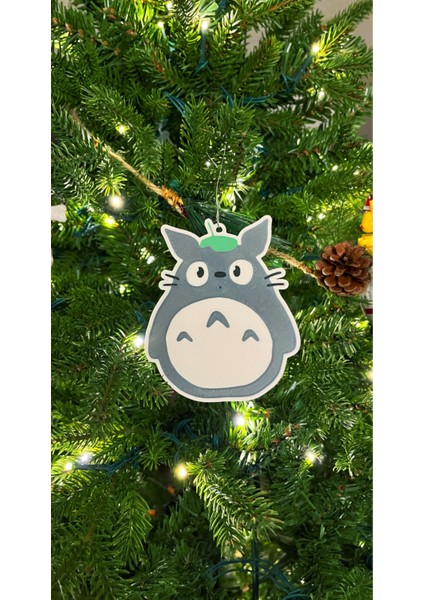 Yaprak Süslemeli Totoro (Özelleştirilebilir Tasarım)