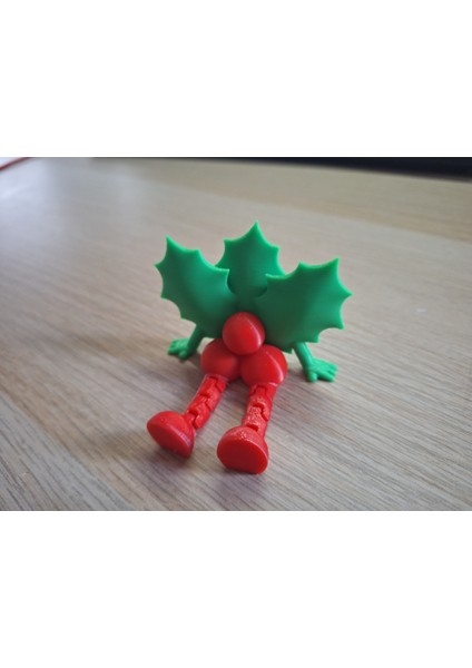 Mafsallı Holly Yaprakları (Özelleştirilebilir Tasarım) modelleri