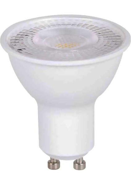 7 Watt LED Ampül GU10 Duy 6500K Beyaz Tekli Beyaz Işık GU10 LED Ampul 7 Watt Yok A'dan G'ye A