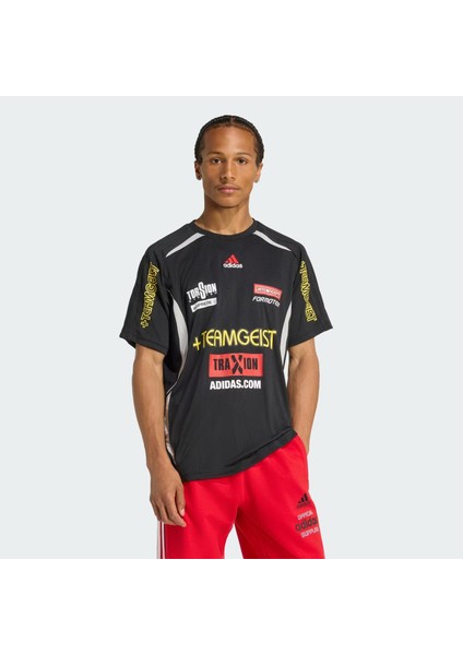 Erkek Siyah T-shirt SS JERSEY KG2671