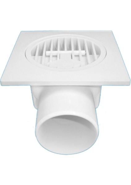 Plastik Yer Sifonu 15X15 Q70 Lavabo Sifonu Tr