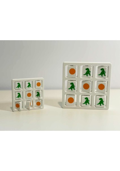 Dino Edition Tic Tac Toe ( Ticari Lisans) (Özelleştirilebilir Tasarım)