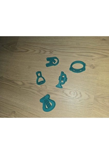 Kurabiye Kesici Müzik Rock Arp Davul Arp Eğlenceli fiyatları