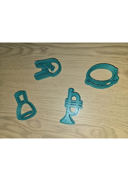 Kurabiye Kesici Müzik Rock Arp Davul Arp Eğlenceli fırsatları